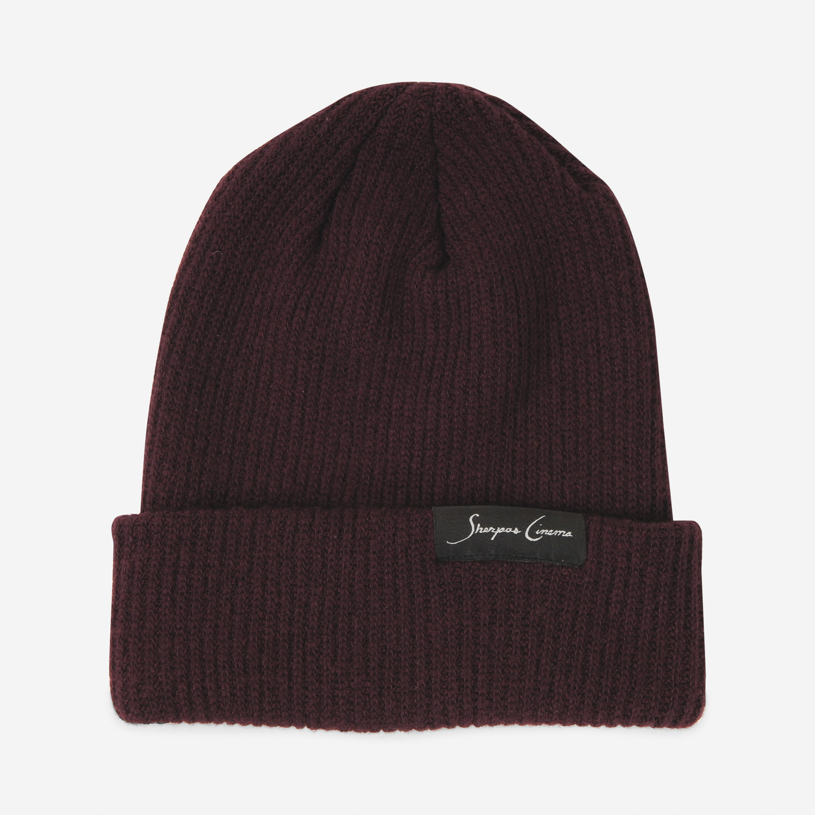 Sherpa Burgundy Recycled Cashmere Toque-0110